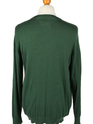 Vintage Pierre Cardin Mens V Neck Jumper L Green -IL2092-144633