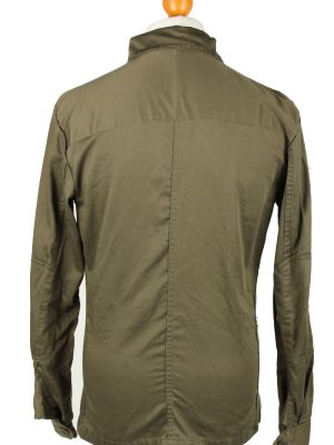 Vintage Long Sleeve Army Shirt 90s Khaki SH4022-144047