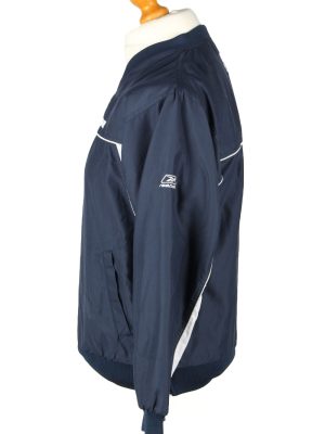 Vintage Reebok NFL Football Jacket Windbreaker L Navy -SW2637-143796