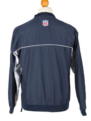Vintage Reebok NFL Football Jacket Windbreaker L Navy -SW2637-143797