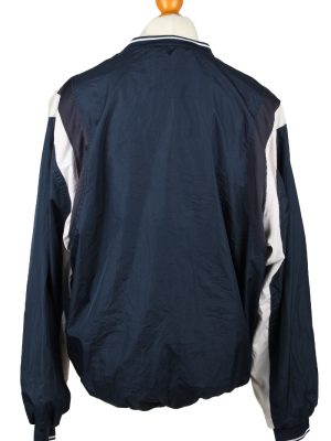 Vintage Alleson Athletic Baseball Jacket Windbreaker 90s XL Navy -SW2645-143749