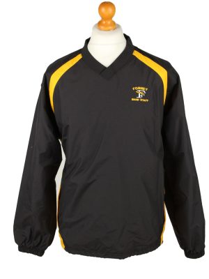 Vintage Holloway Baseball V Neck Jacket Windbreaker 90s M Black -SW2649-0