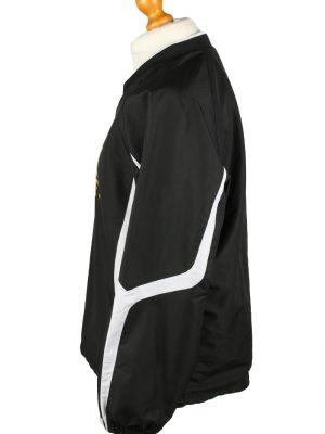 Vintage Holloway Baseball V Neck Jacket Windbreaker 90s M Black -SW2650-143768