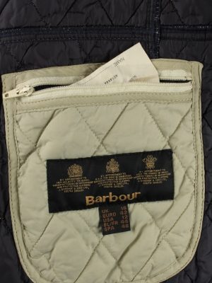 Vintage Barbour Womens Quilted Jacket Coat 16 Beige -C2152-147794