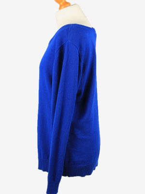 Christmas Jumper Vintage New Directions Womens Penguin XL Blue -IL2289-149866