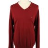 Vintage Tommy Hilfiger Mens Jumper Pullover 90s XL Bordeaux -IL2119-0