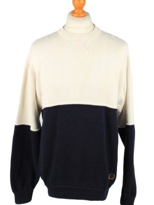 Vintage Tommy Hilfiger Mens Jumper Pullover 90s XL White -IL2121-0