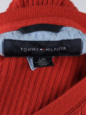 Vintage Tommy Hilfiger Mens Jumper Pullover 90s L Red -IL2124-147886