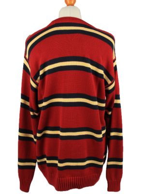 Vintage Tommy Hilfiger Mens Jumper Pullover 90s XXL Red -IL2126-149546