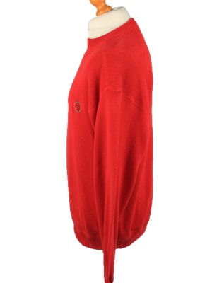 Vintage Tommy Hilfiger Mens Jumper Pullover 90s L Red -IL2127-149549