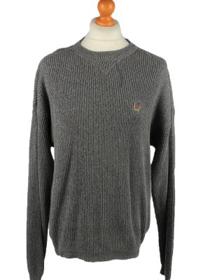 Vintage Tommy Hilfiger Mens Jumper Pullover 90s XXL Grey -IL2129-0