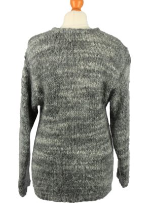 Vintage Womens Button Up Cardigan 90s M Grey -IL2139-149595