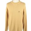 Vintage Tommy Hilfiger Mens Crew Neck Jumper 90s XL Mustard -IL2151-0