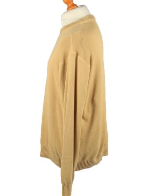 Vintage Tommy Hilfiger Mens Crew Neck Jumper 90s XL Mustard -IL2151-148121