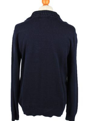 Vintage Polo Mens Jumper Pullover 90s M Navy -IL2155-148138