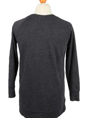 Vintage Old Navy Mens College Sweatshirt Top XS Dark Grey -SW2681-149053