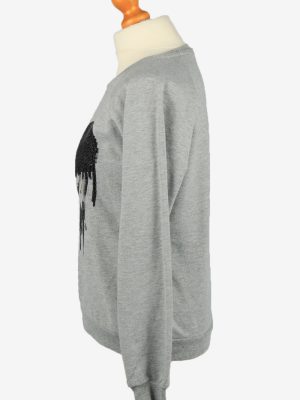 Vintage Disney Womens Crew Neck Sweatshirt Top M Grey -SW2689-149084