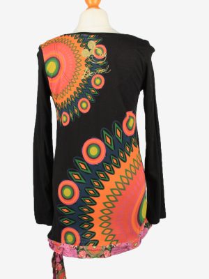 Vintage Disney Womens Wide Neck Top Pullover XL Black -SW2691-149093