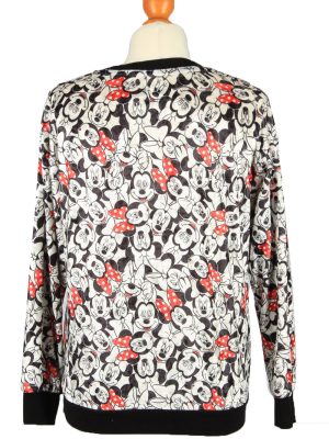 Vintage Disney Girls Crew Neck Sweatshirt Top 11-12 Y Multi -SW2694-149105