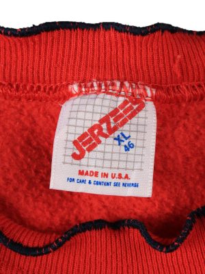 Vintage Jerzees Womens Crew Neck Sweatshirt Top XL Red -SW2696-149114