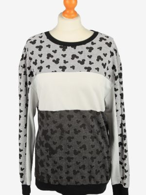 Vintage Disney Womens Crew Neck Sweatshirt Top L Multi -SW2699-0