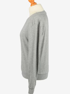 H&M Womens Crew Neck Sweatshirt Top S Grey -SW2703-149140