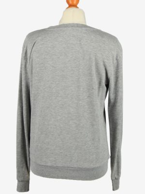 H&M Womens Crew Neck Sweatshirt Top S Grey -SW2703-149141