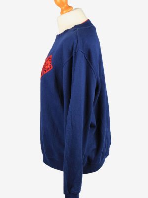 Vintage Rebecca Malone Womens Crew Neck Sweatshirt Top L Navy -SW2705-149148