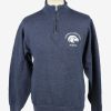 Vintage Jerzees Mens College Sweatshirt Top S Navy -SW2719-0