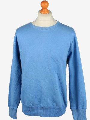 Vintage Just My Size Mens College Sweatshirt Top 2XL Blue -SW2721-0