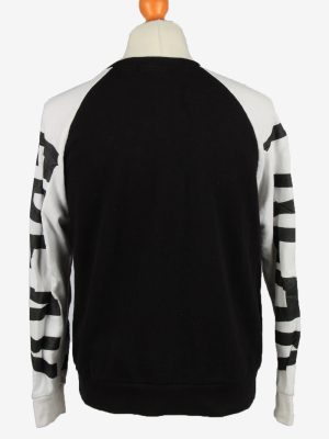 Vintage Forever 21 Mens Crew Neck Sweatshirt Top S Black -SW2723-149221