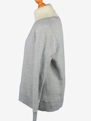 Vintage Tek Gear Mens College Sweatshirt Top L Grey -SW2724-149224