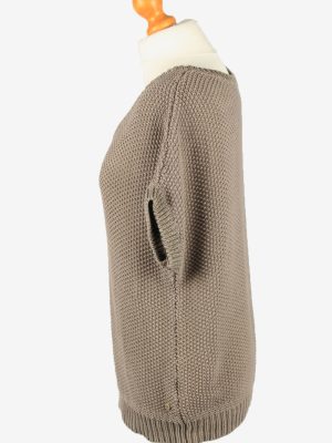 Marc O'polo Short Sleeve Jumper Sweater Vintage Womens XL Brown -IL2359-152393