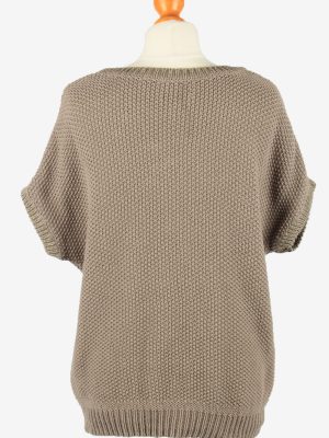 Marc O'polo Short Sleeve Jumper Sweater Vintage Womens XL Brown -IL2359-152394