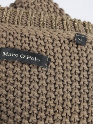 Marc O'polo Short Sleeve Jumper Sweater Vintage Womens XL Brown -IL2359-152395