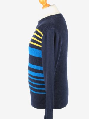 Tommy Hilfiger Crew Neck Jumper Sweater Vintage Mens XS Navy -IL2360-152397