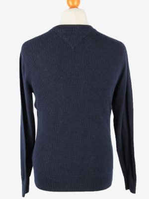 Tommy Hilfiger Crew Neck Jumper Sweater Vintage Mens XS Navy -IL2360-152398