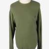 Chaps Crew Neck Jumper Pullover Vintage Mens XL Green -IL2393-0