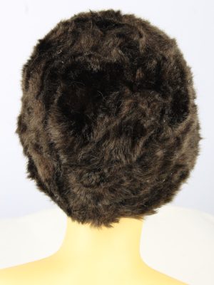 Russian Fur Cossack Hat Vintage Womens Dark Brown -HAT1834-151652