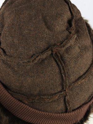 Russian Fur Cossack Hat Vintage Womens Dark Brown -HAT1834-151653