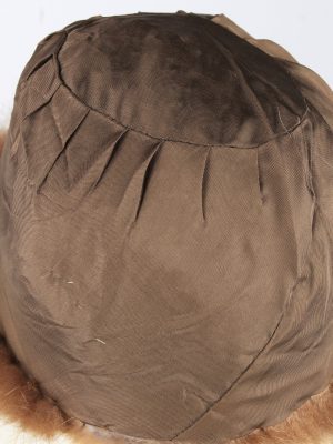 Russian Fur Ushanka Hat Vintage Womens Brown -HAT1841-151681