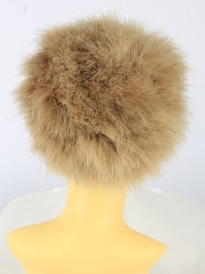 Russian Fur Cossack Hat Vintage Womens 1990s Brown -HAT1767-151145