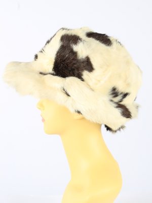 Russian Fur Cossack Hat Vintage Womens 1990s White -HAT1772-151164
