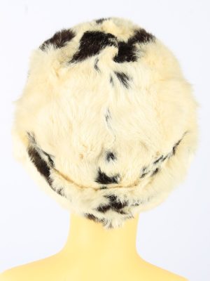 Russian Fur Cossack Hat Vintage Womens 1990s White -HAT1772-151165