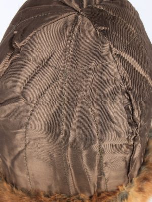Russian Fur Cossack Hat Vintage Womens 1980s Brown -HAT1678-150550