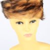 Russian Fur Cossack Hat Vintage Womens 1980s Brown -HAT1686-0