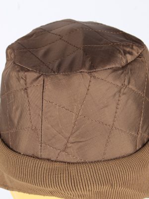 Russian Fur Cossack Hat Vintage Womens 1980s Brown -HAT1691-150602