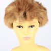 Russian Fur Cossack Hat Vintage Womens 1980s Brown -HAT1698-0
