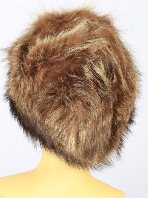 Russian Fur Cossack Hat Vintage Womens 1980s Brown -HAT1702-150645