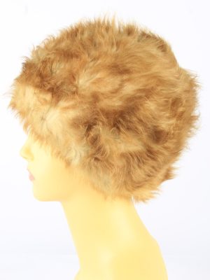 Russian Fur Cossack Hat Vintage 1990s Womens Brown -HAT1942-152285